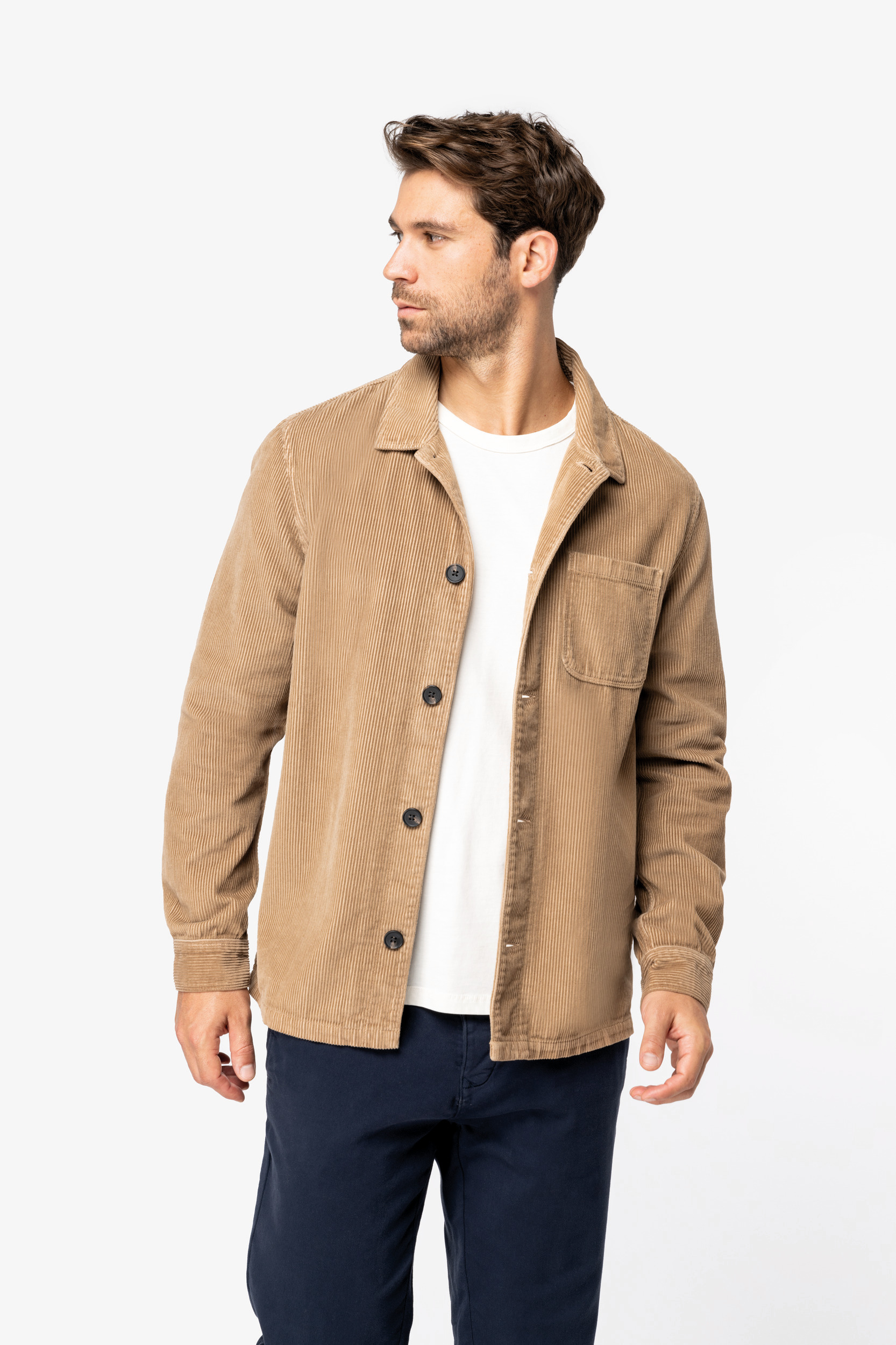 Miniature 4 pour Veste écoresponsable en velours côtelé homme