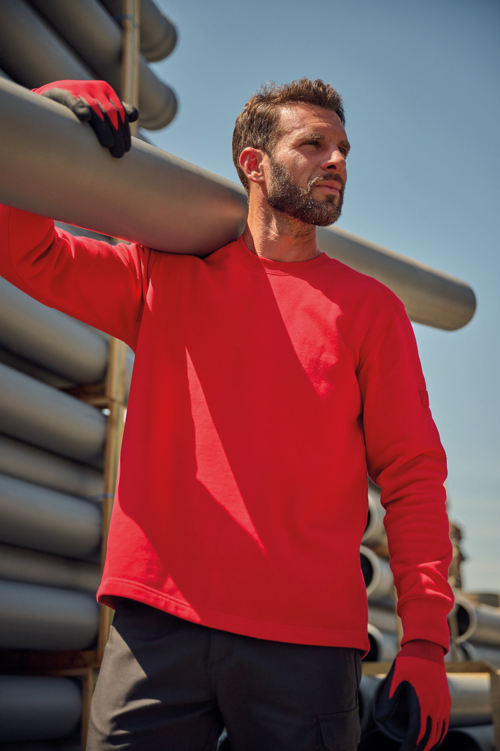 Miniature 12 pour Sweat-shirt manches montées homme