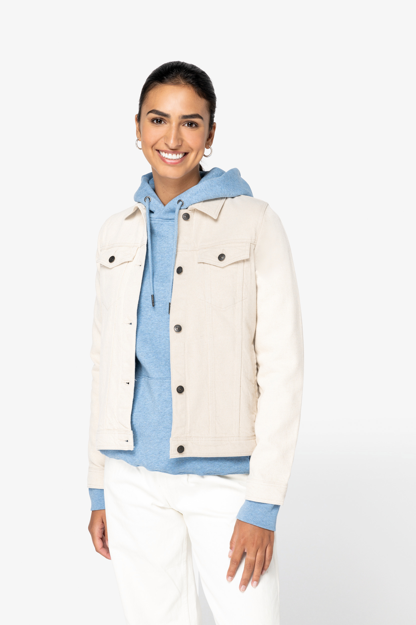 Miniature 1 pour Veste écoresponsable en chanvre femme