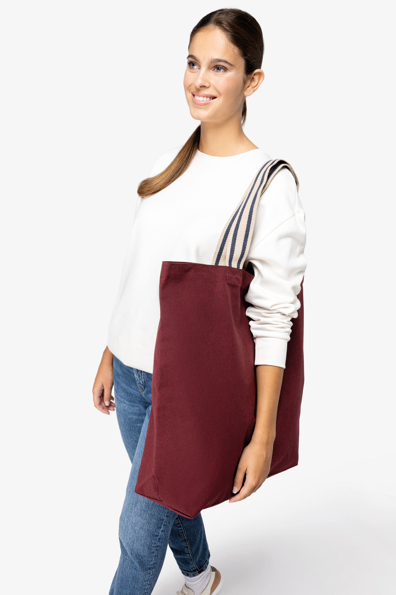 Miniature 1 pour Grand sac shopping écoresponsable