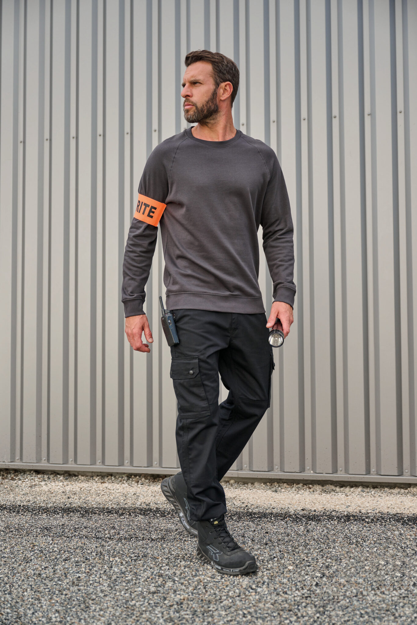 Miniature 11 pour Pantalon cargo unisexe avec bas élastiqué
