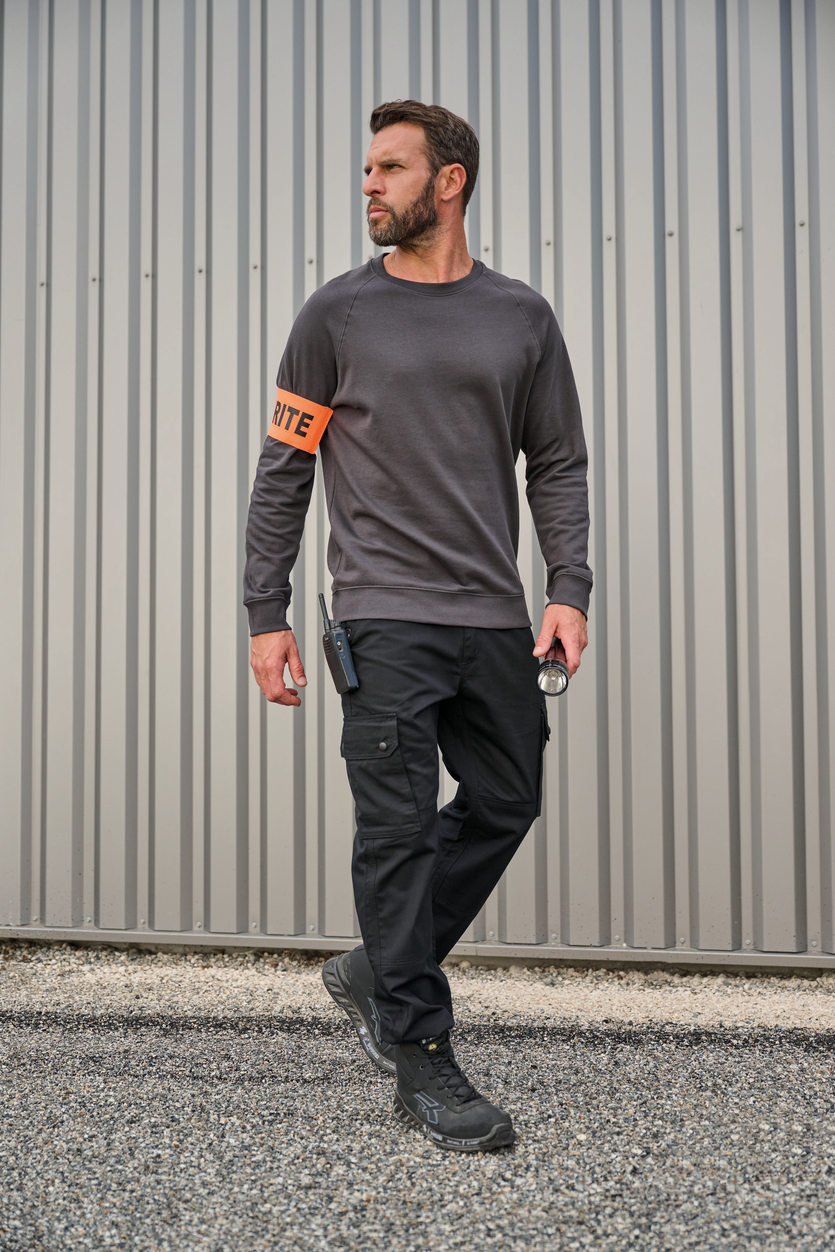 Miniature 11 pour Pantalon cargo unisexe avec bas élastiqué