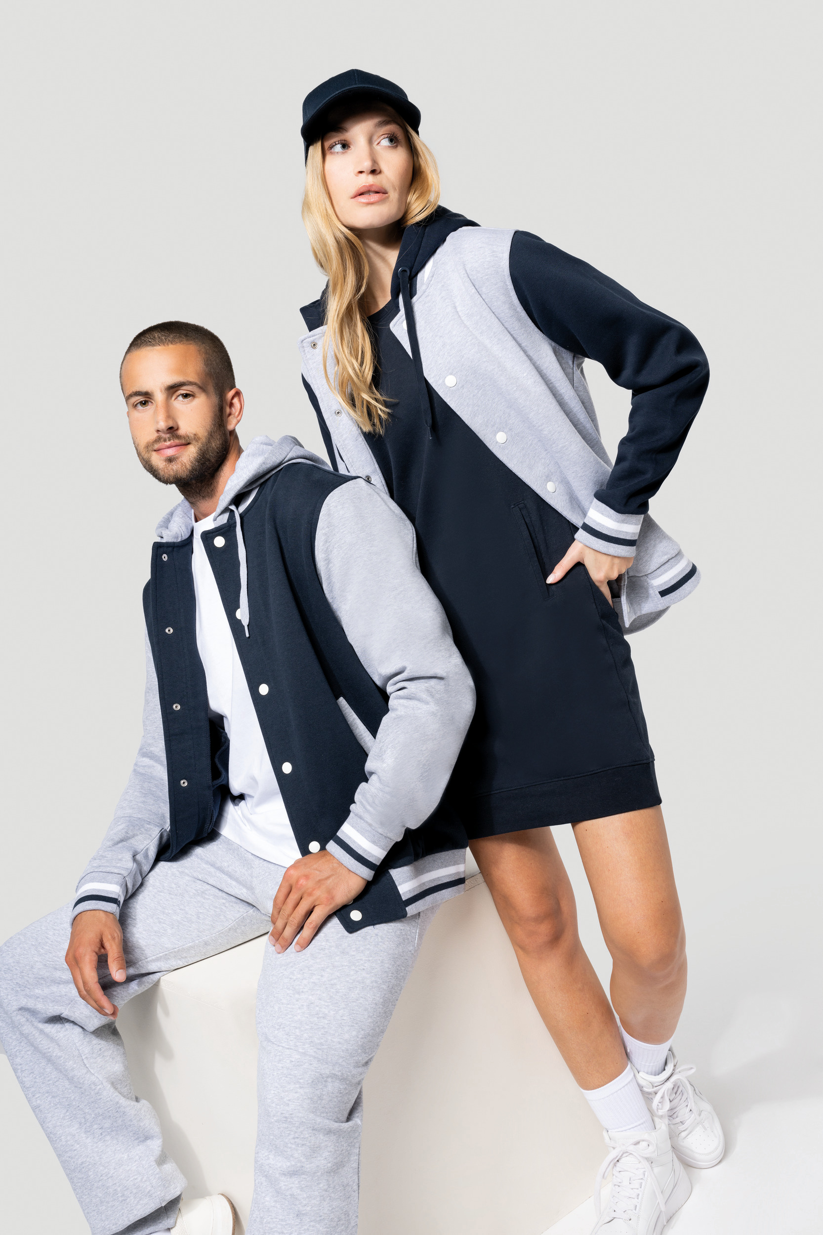 Miniature 10 pour Blouson Teddy à capuche Unisexe