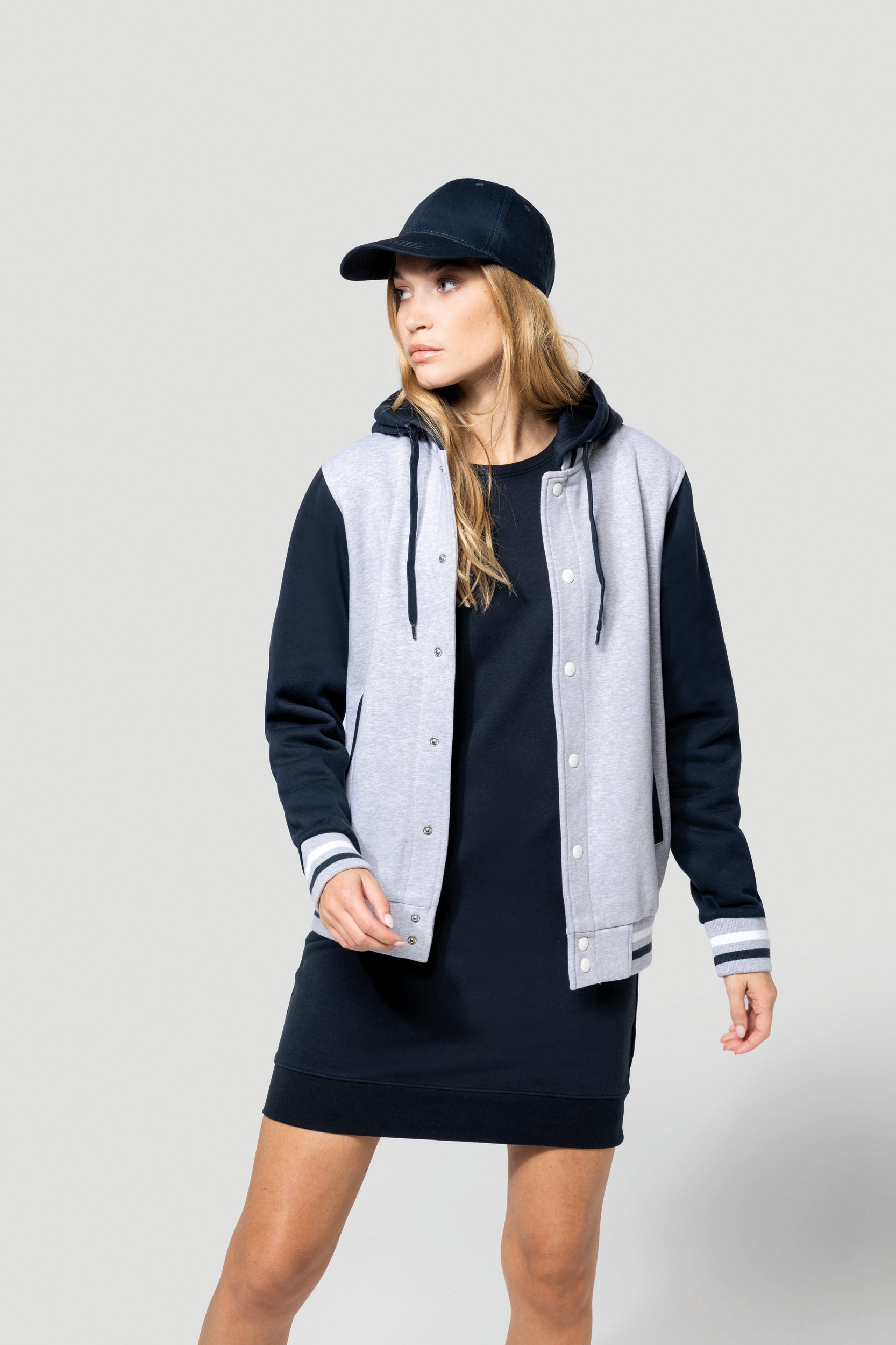 Miniature 8 pour Blouson Teddy à capuche Unisexe