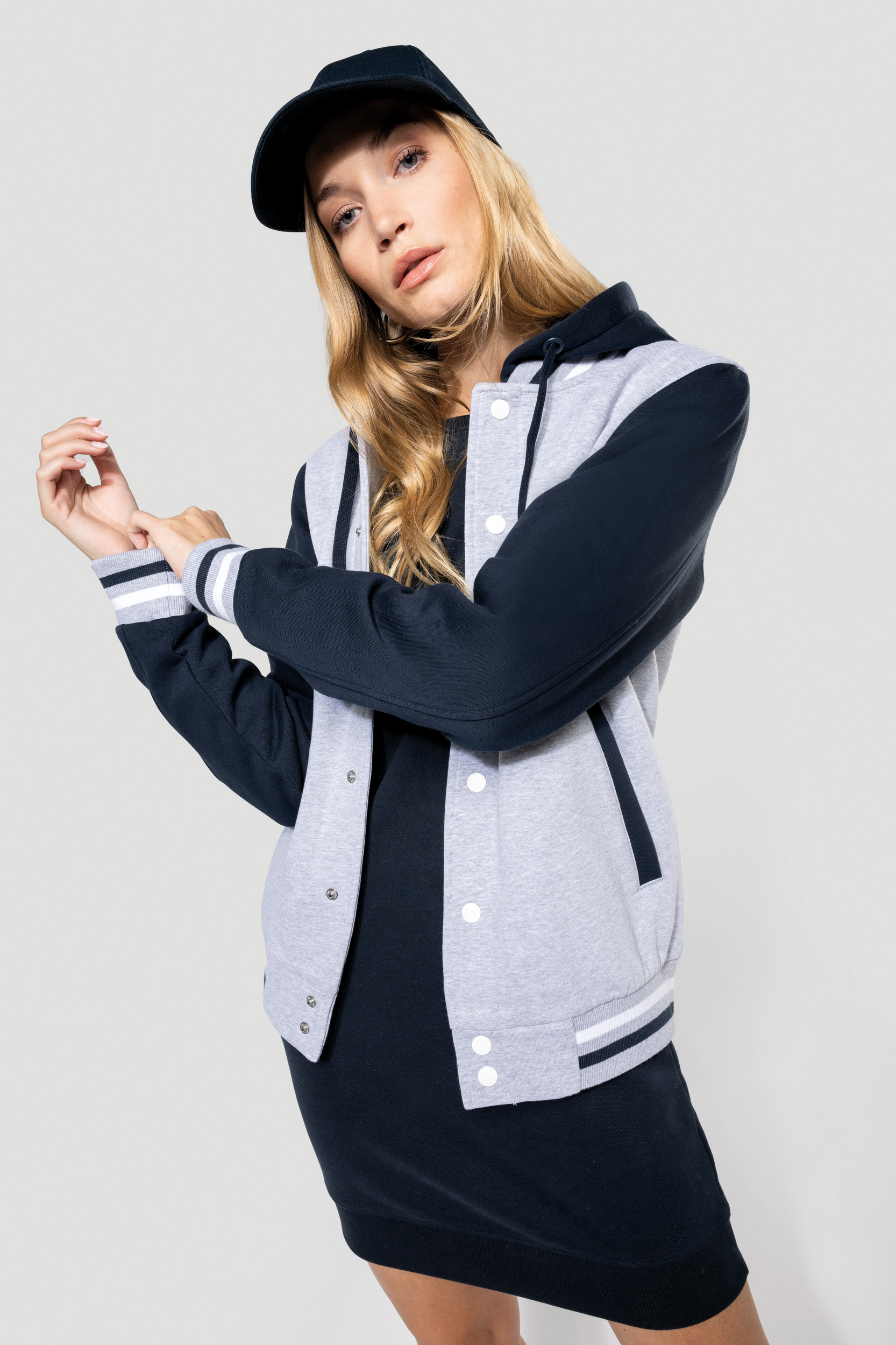 Miniature 6 pour Blouson Teddy à capuche Unisexe