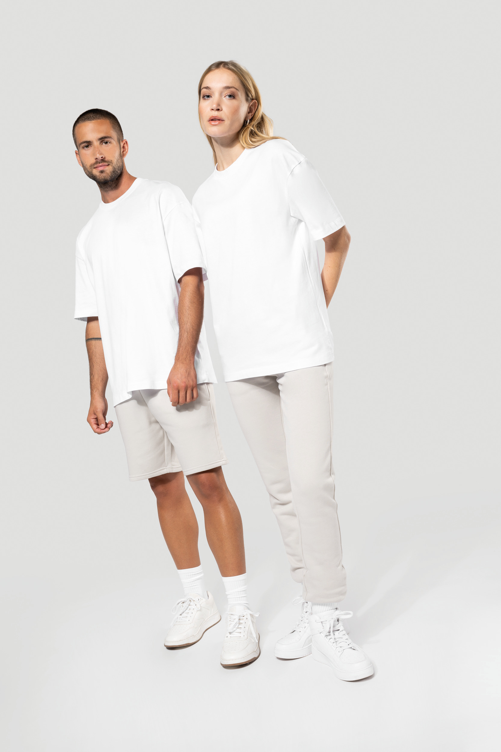 Miniature 8 pour T-shirt unisexe oversize manches courtes