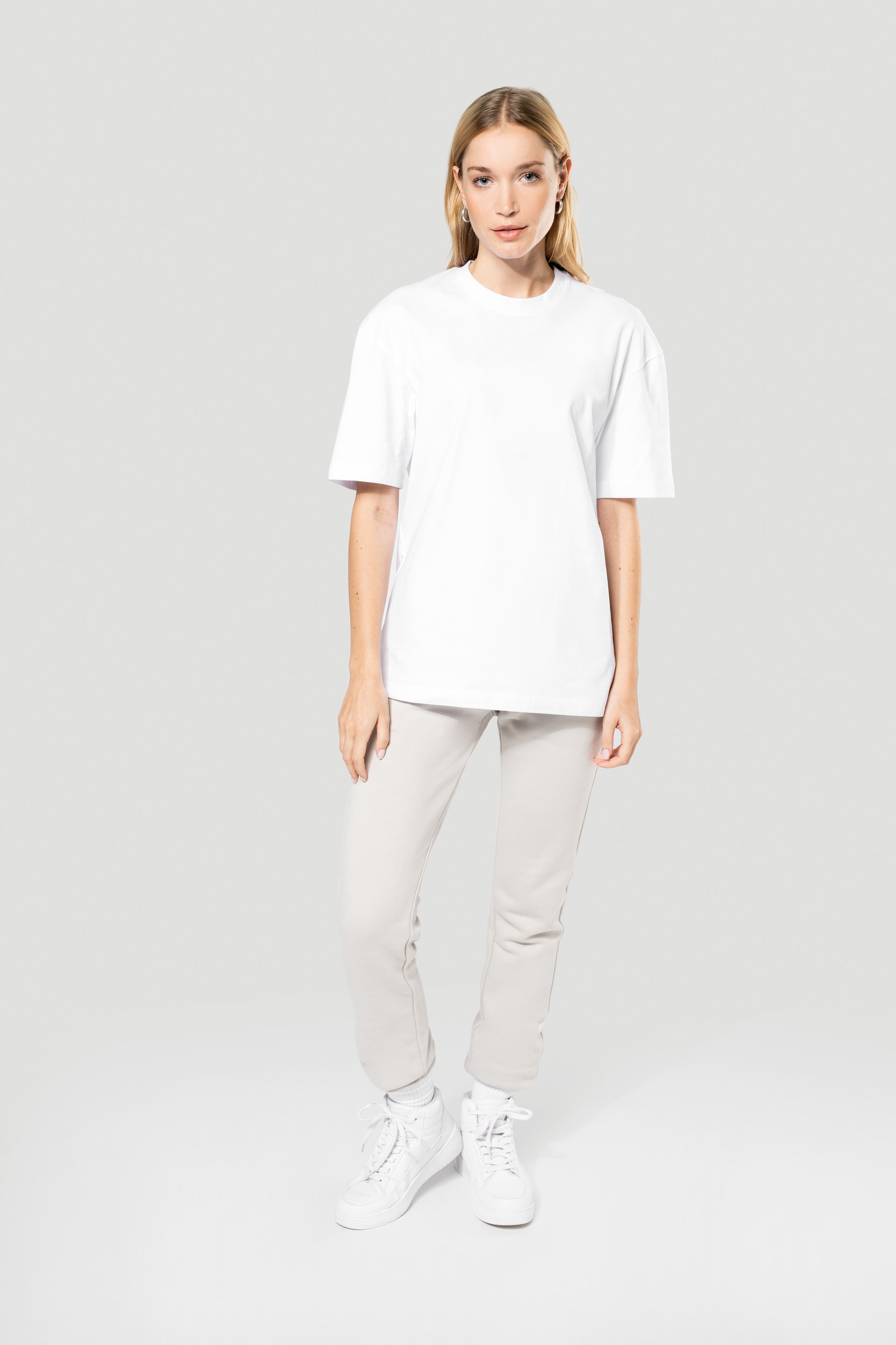 Miniature 7 pour T-shirt unisexe oversize manches courtes