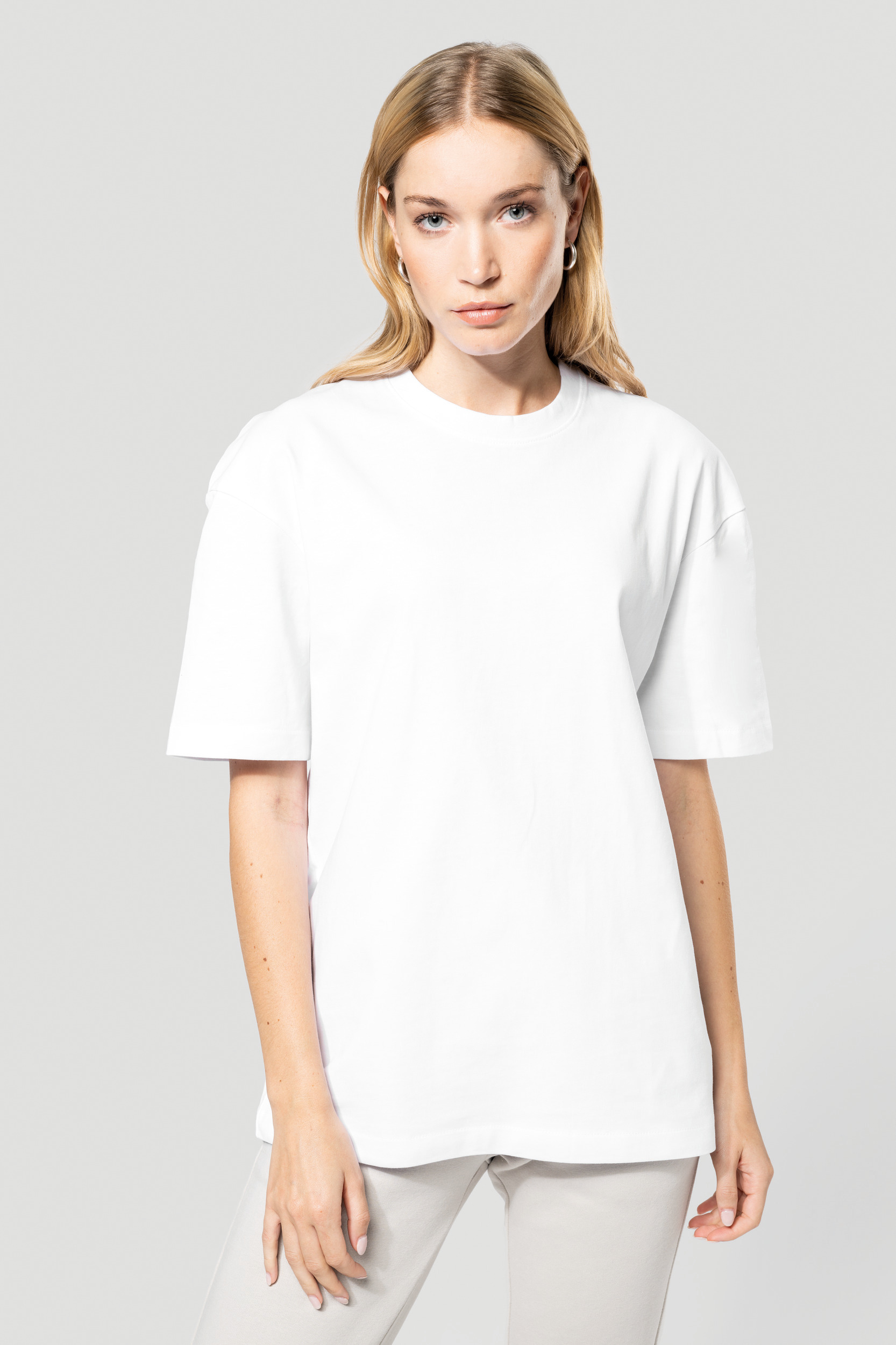 Miniature 6 pour T-shirt unisexe oversize manches courtes