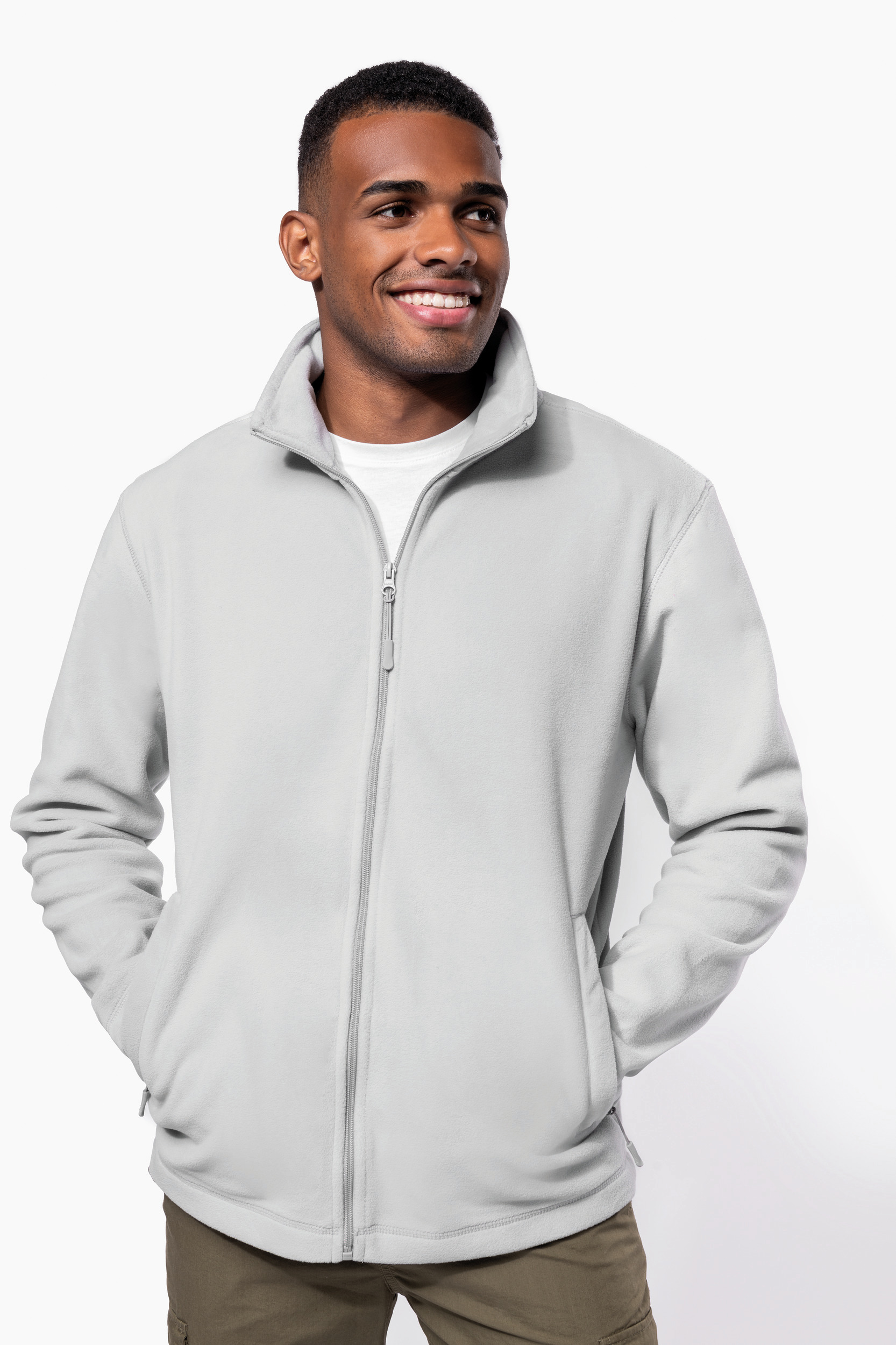 Miniature 3 pour Veste micropolaire zippée homme