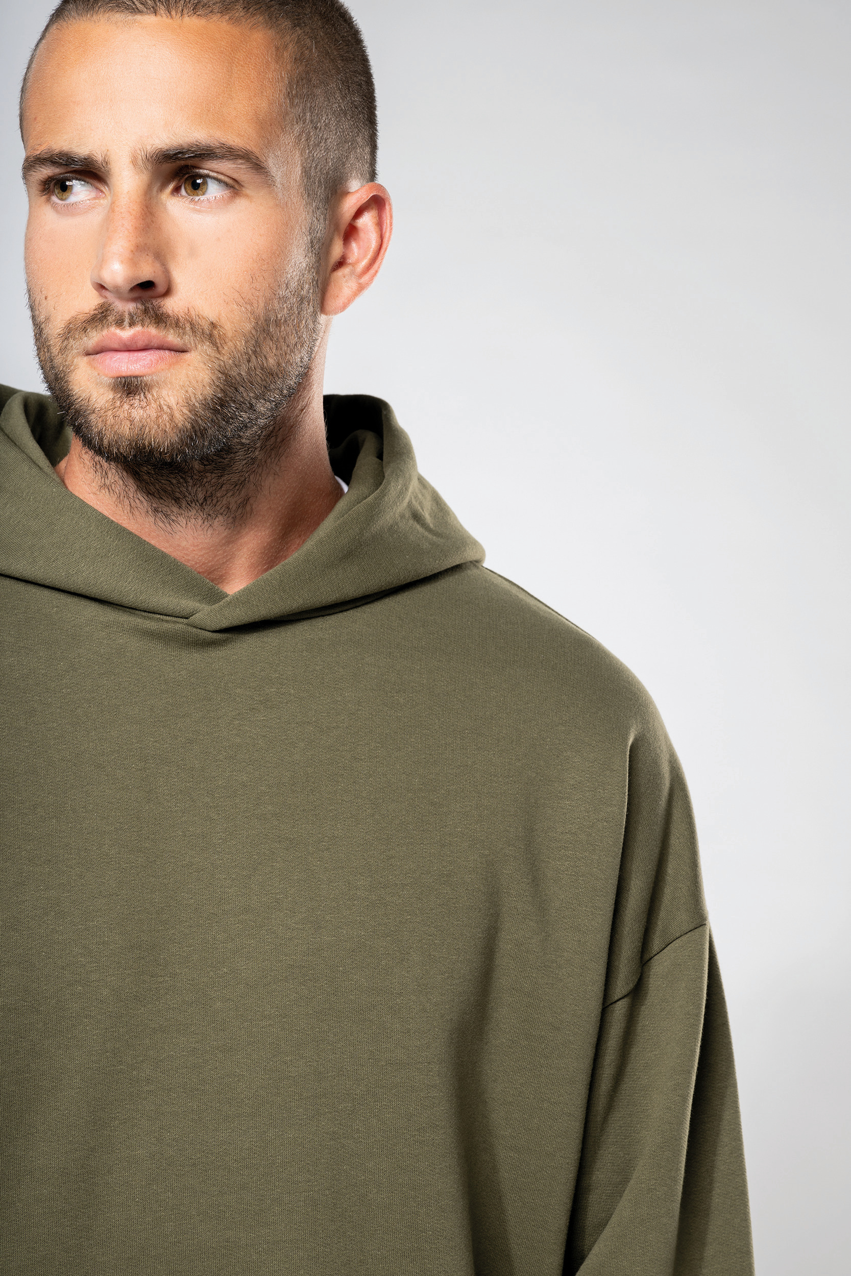 Miniature 11 pour Sweatshirt à capuche molleton oversize unisexe