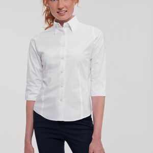 Visuel Chemise fittée femme manches 3/4