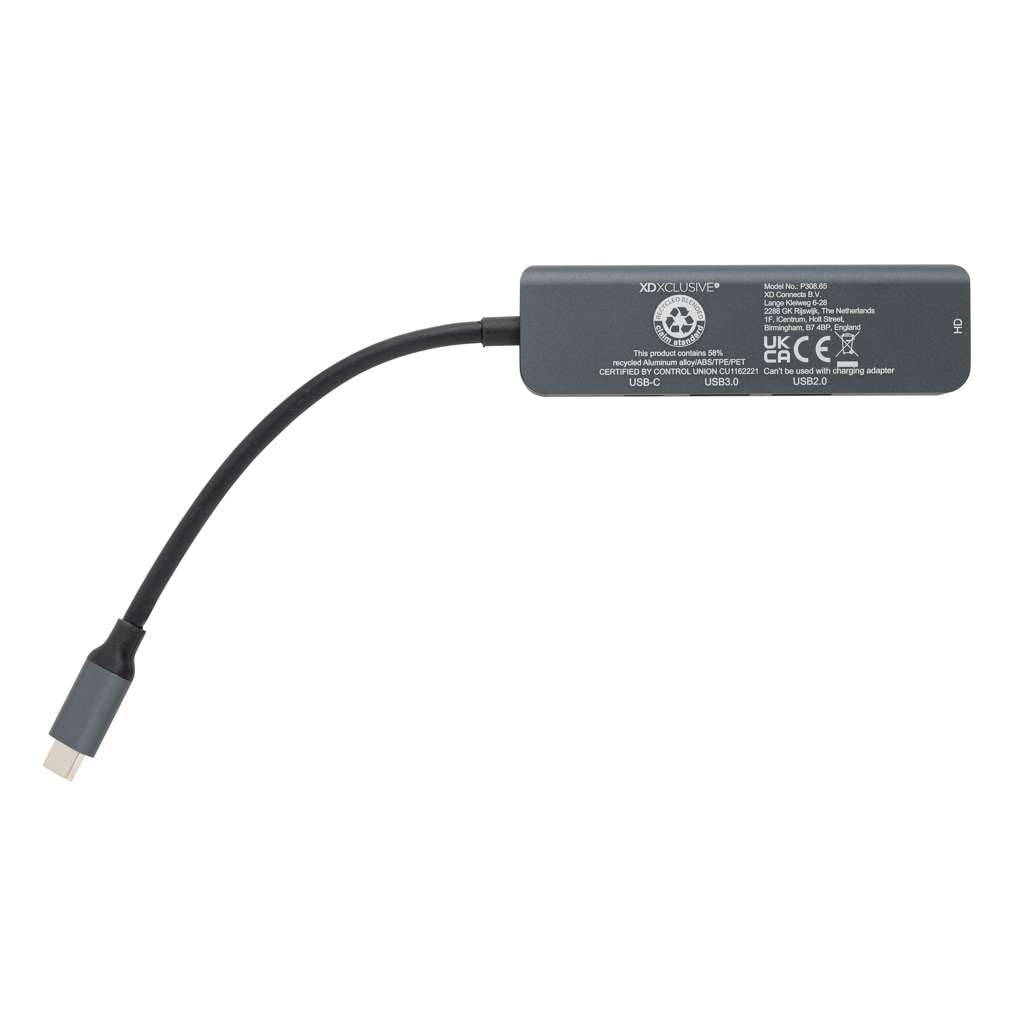 Miniature 6 pour Hub avec entrée HDMI en aluminium recyclé Terra RCS