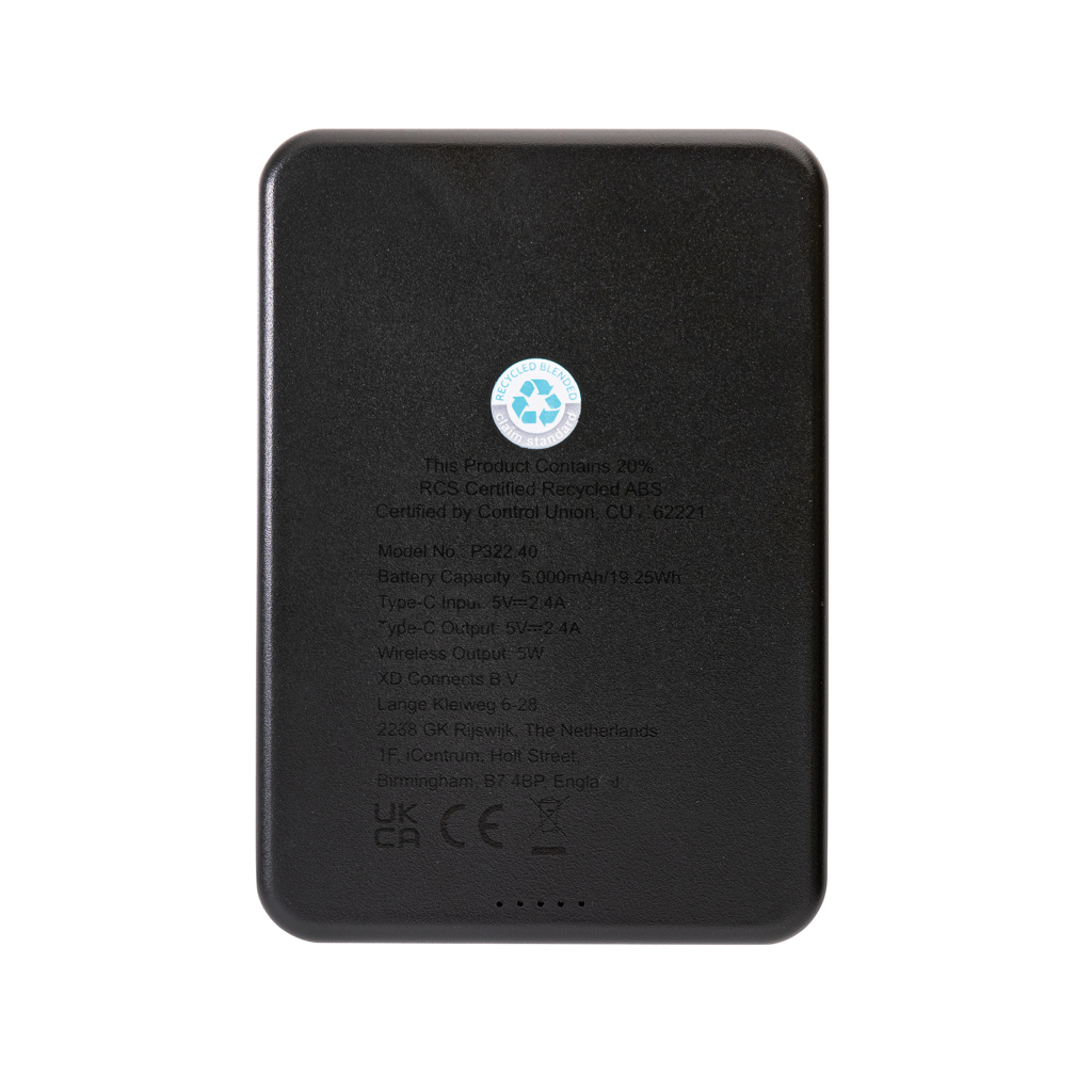 Miniature 6 pour Powerbank magnétique 5000mAh en plastique RCS Magnetix
