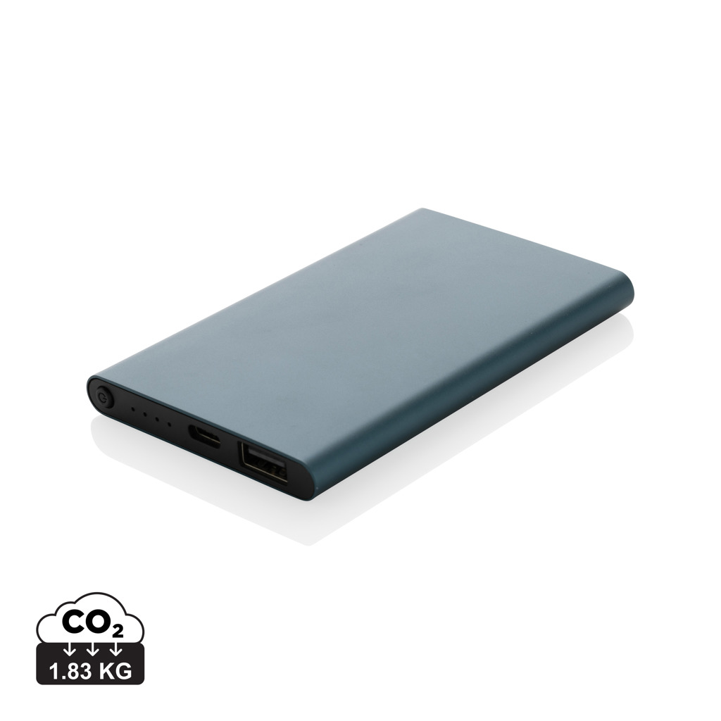 Miniature 16 pour Powerbank 4000mAh en plastique recyclé/aluminium RCS