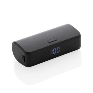 Visuel Powerbank 5000mAh charge rapide, plastique RCS, Flashcharge