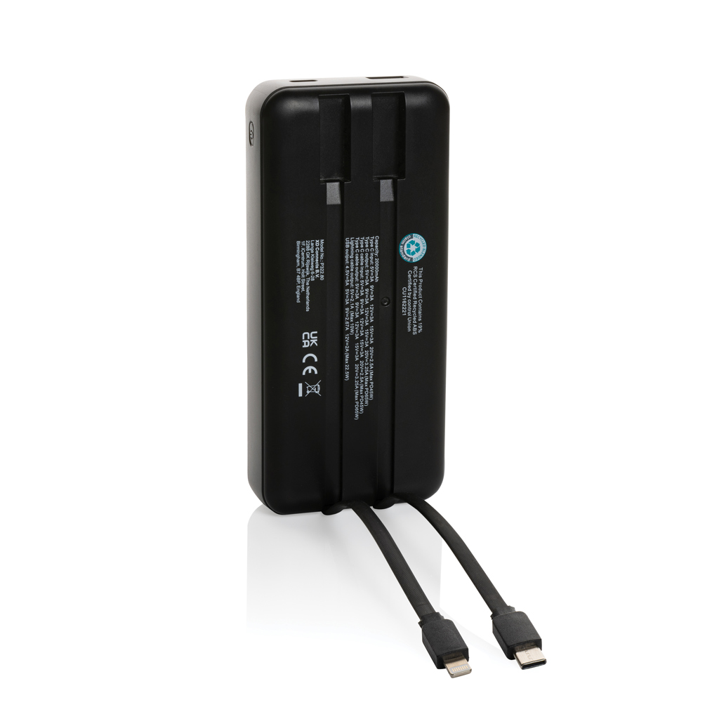 Miniature 3 pour SuperPowerbank 20.000mAh et 65W en plastique RCS Gridley
