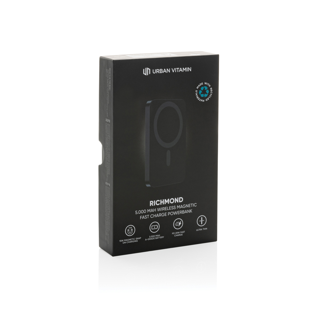 Miniature 16 pour Powerbank 5000mAh en plastique/alu RCS UrbanVitamin Richmond