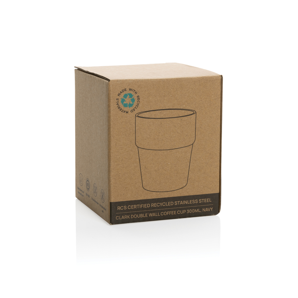 Miniature 8 pour Tasse à café 300ml à double paroi en acier RCS Clark