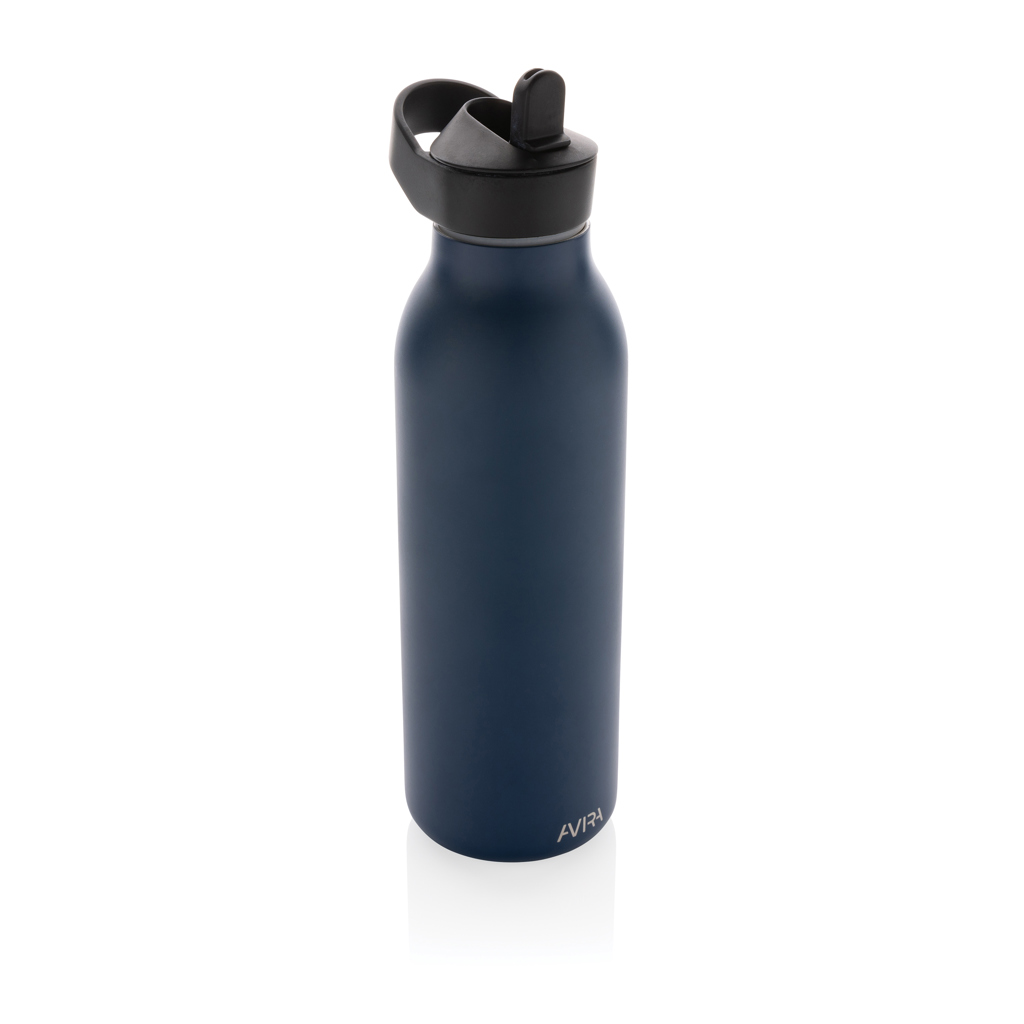 Miniature 2 pour Bouteille d'eau 500ml fliptop en acier RCS Avira Ara