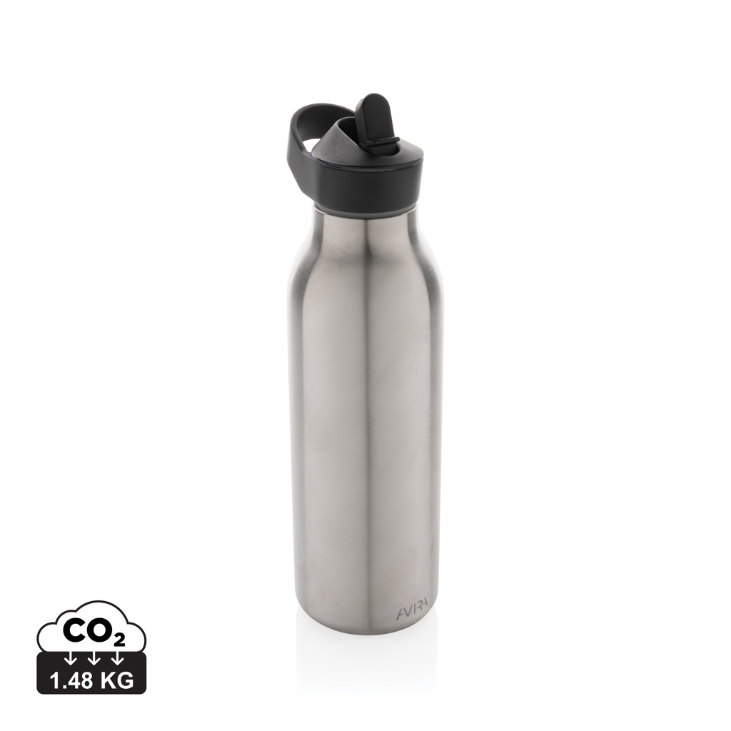Miniature 13 pour Bouteille d'eau 500ml fliptop en acier RCS Avira Ara