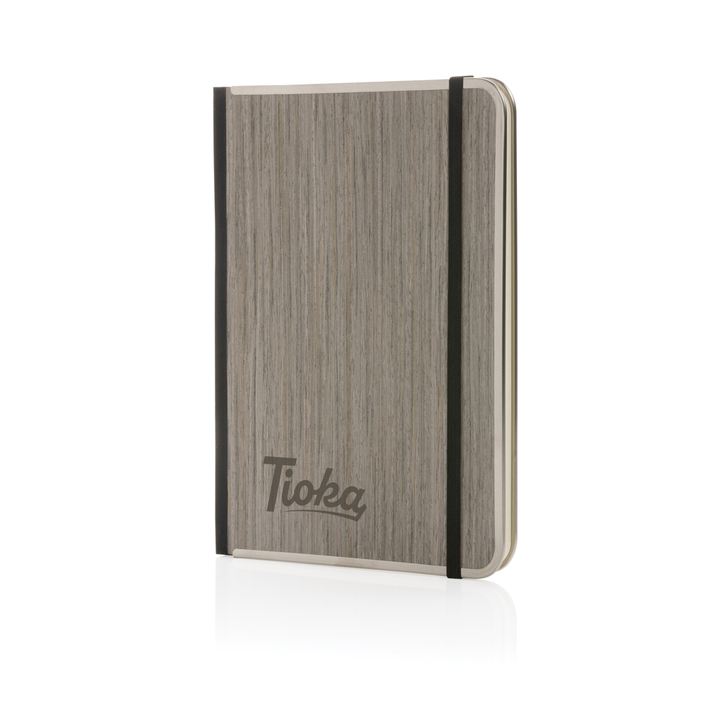 Miniature 8 pour Carnet A5 couverture imprimé bois Treeline