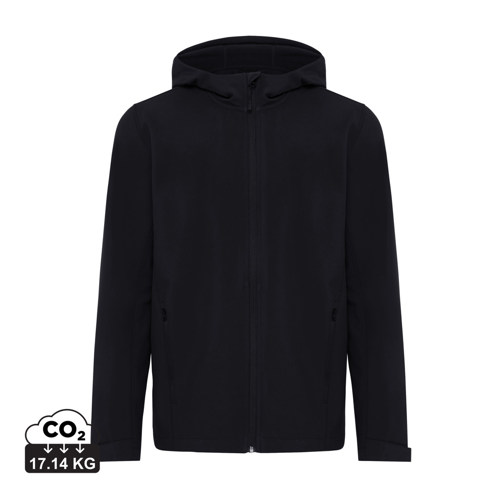 Miniature 1 pour Veste homme soft shell en polyester recyclé Iqoniq Makalu