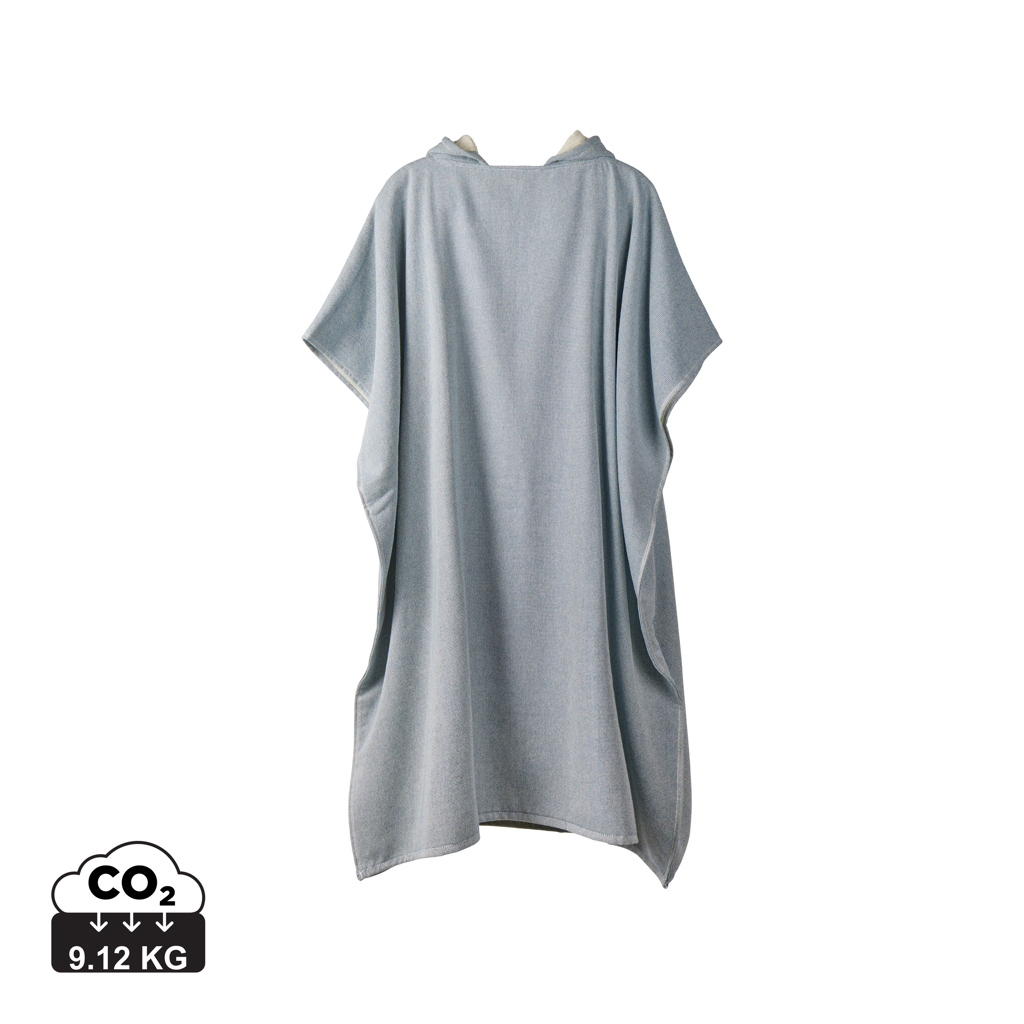 Miniature 6 pour VINGA Poncho de plage ou hammam en éponge Tolo