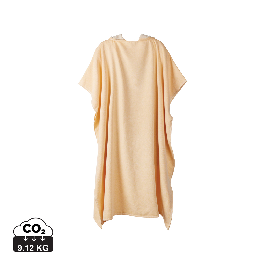 Miniature 7 pour VINGA Poncho de plage ou hammam en éponge Tolo