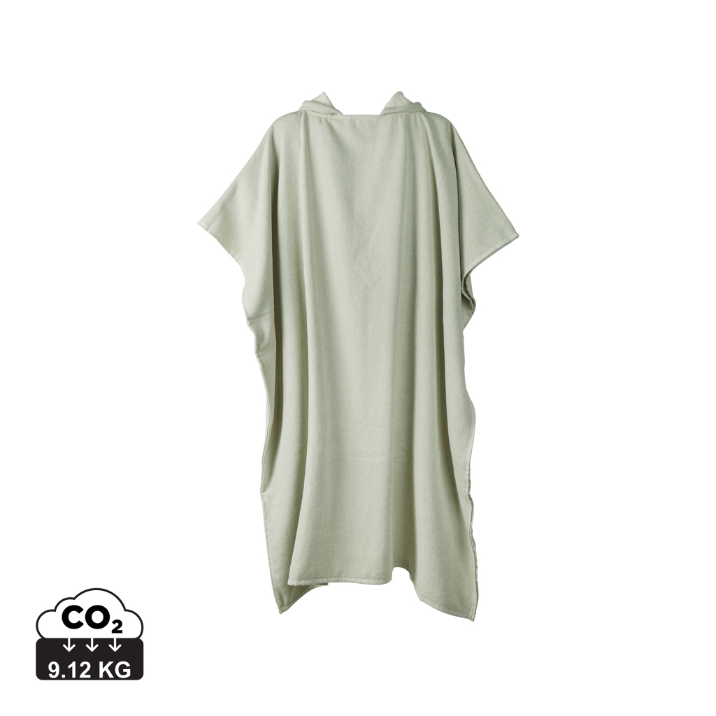 Miniature 8 pour VINGA Poncho de plage ou hammam en éponge Tolo