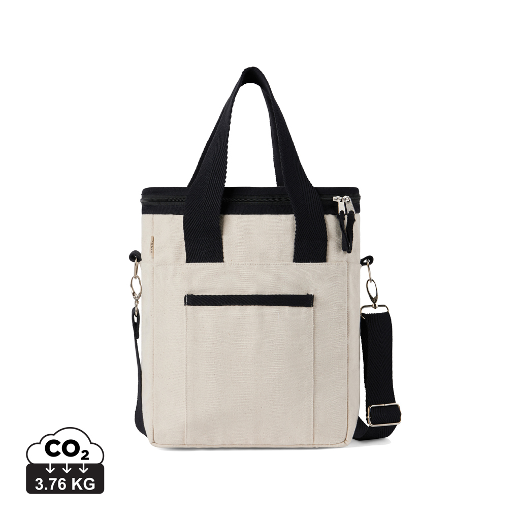 Miniature 1 pour VINGA Tote bag isotherme en toile recyclée AWARE™ Volonne