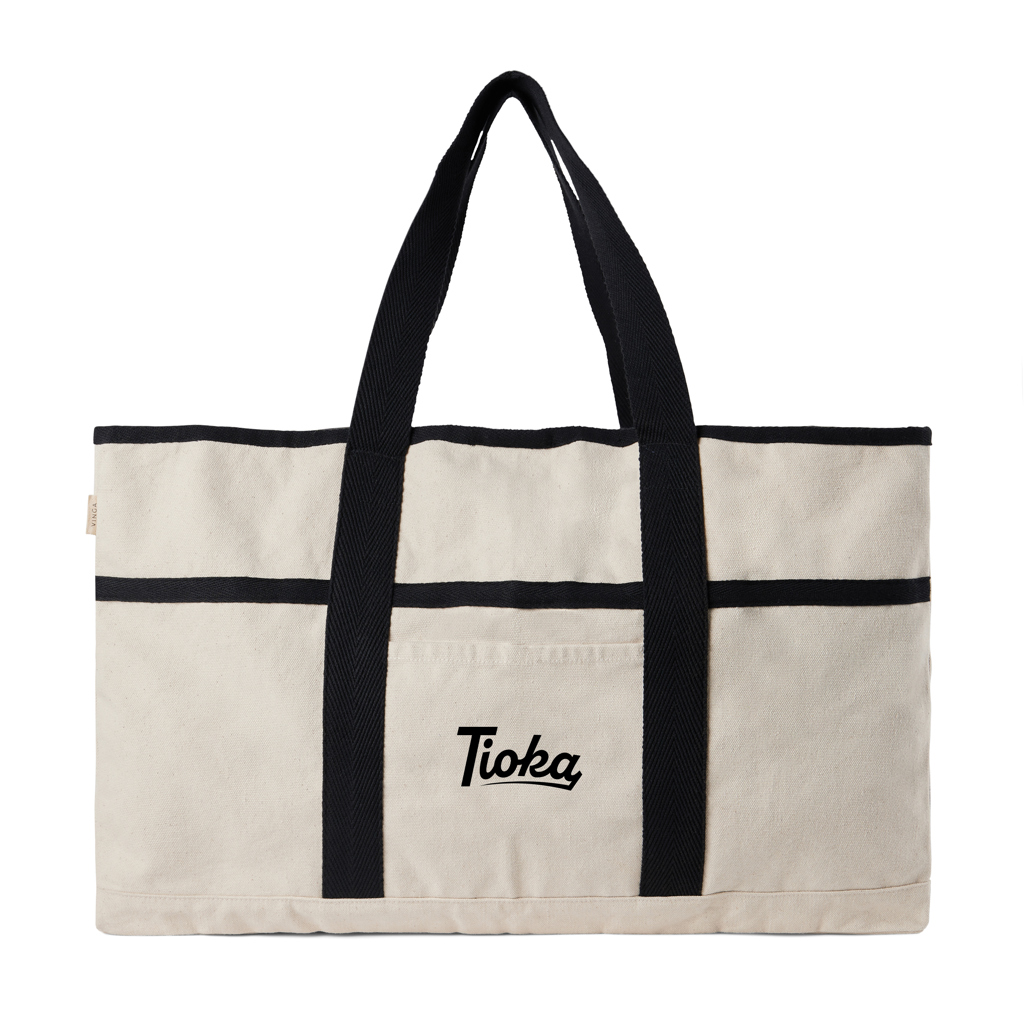 Miniature 3 pour VINGA Sac de plage en toile recyclée AWARE™  Volonne