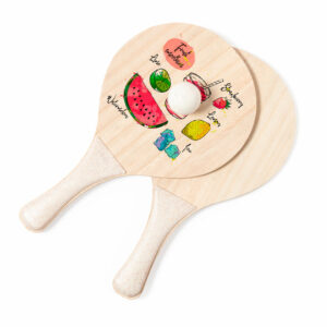Visuel Raquette Plage Sublimation Riza - personnalisable