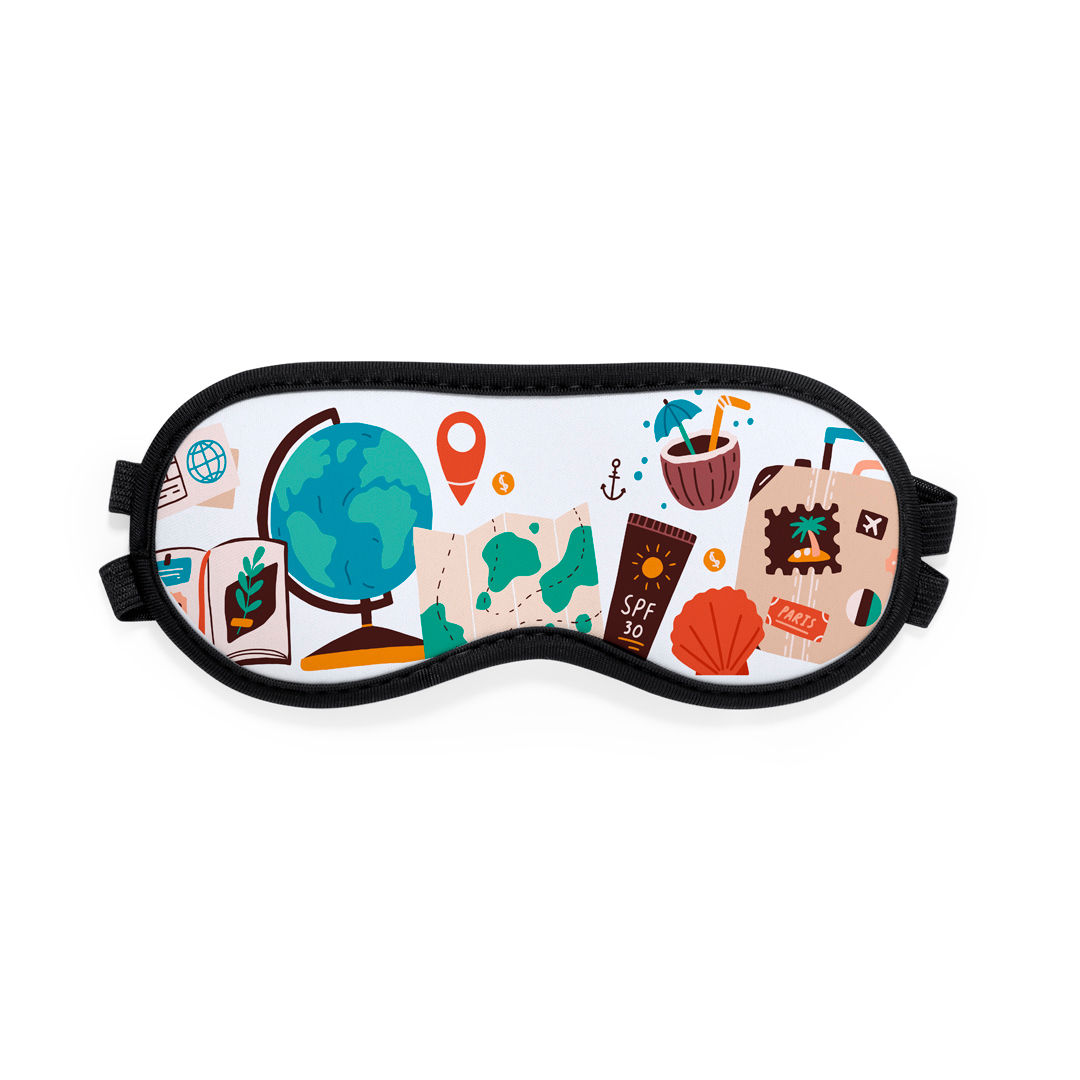 Miniature 3 pour Masque Voyage Sublimation Pivobonu - personnalisable
