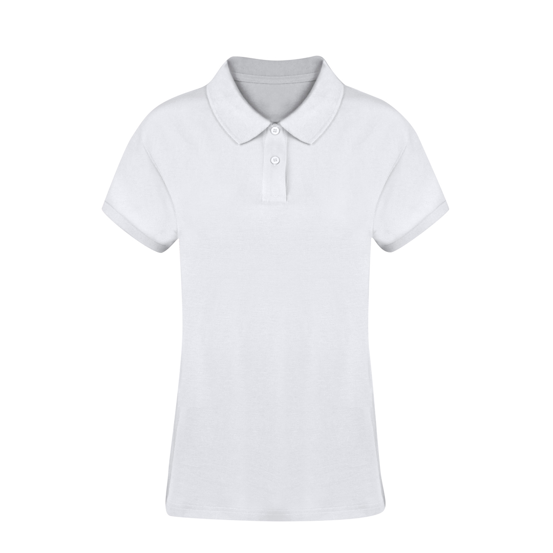 Miniature 1 pour Polo Femme Blanc Kibaso - personnalisable