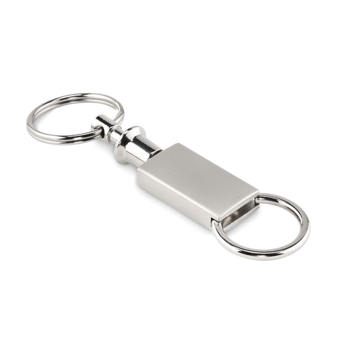 Porte-clés métal émaillé 2D à personnaliser - Spécial GARAGE INDEPENDANT