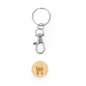 Visuel Porte-Clés Monnaie Mowekiga - personnalisable