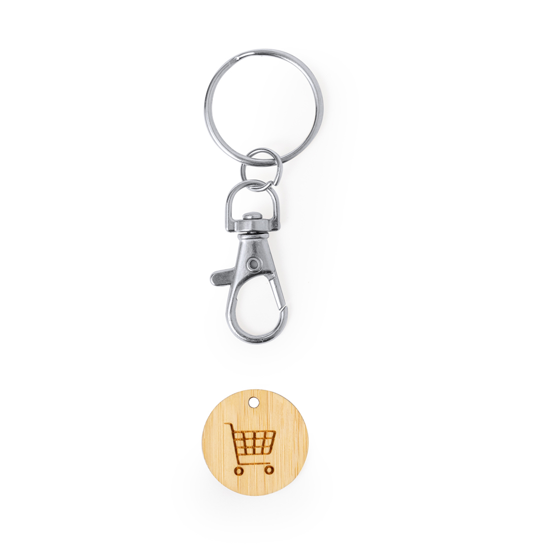 Miniature 1 pour Porte-Clés Monnaie Mowekiga - personnalisable