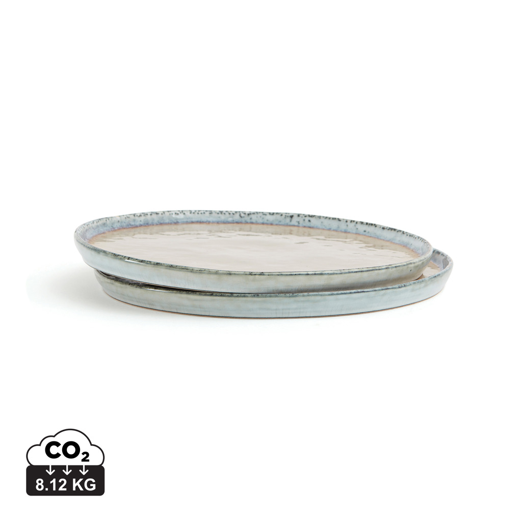 Miniature 11 pour VINGA Set de 2 assiettes 26,5cm Nomimono