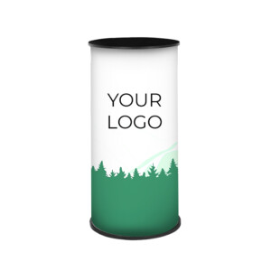 Visuel Comptoir publicitaire rond