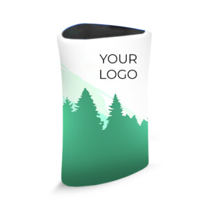Visuel Comptoir publicitaire triangle