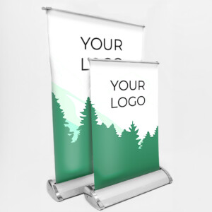 Visuel Mini Roll Up publicitaire