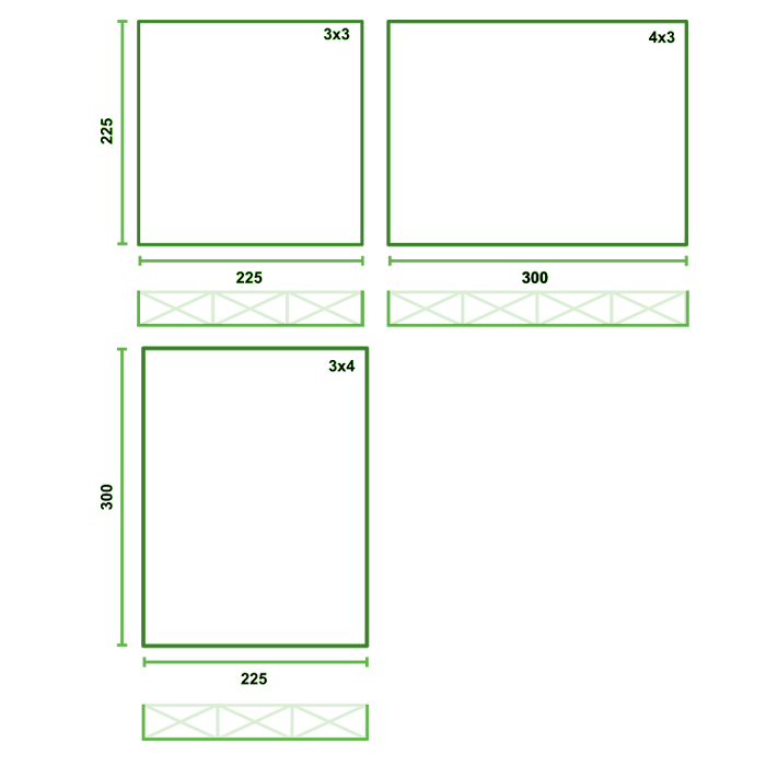 Miniature 2 pour Mur d'image publicitaire en ligne twin