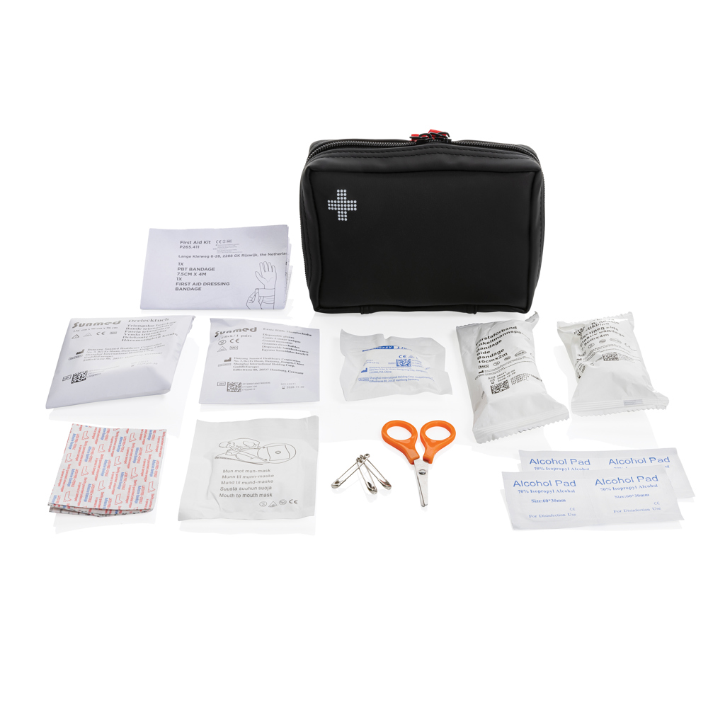 Miniature 3 pour Set de premiers secours en PU nubuck recyclé RCS