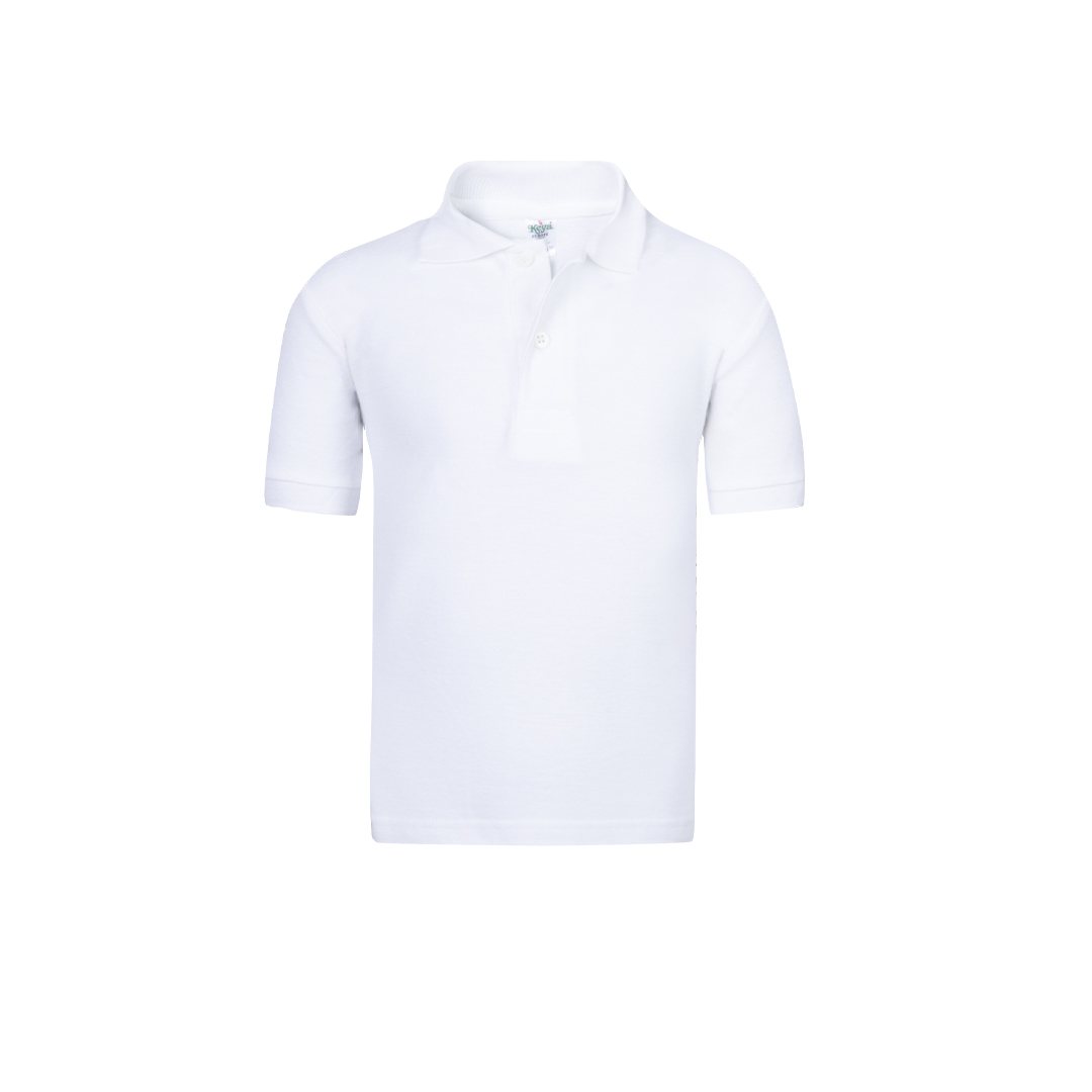 Miniature 1 pour Polo Enfant Blanc "keya" Meqapa - personnalisable