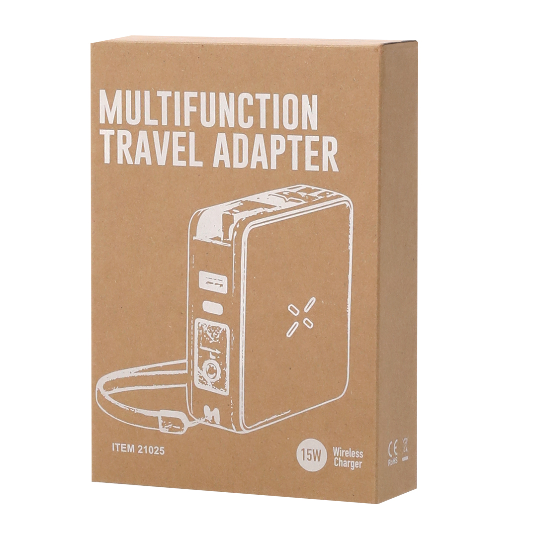 Miniature 7 pour Adaptateur Voyage Multifonction Gafesica - personnalisable