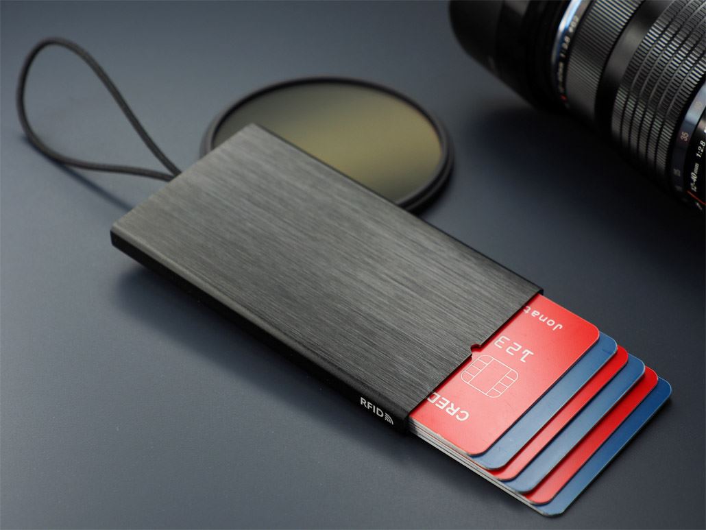 Miniature 1 pour Porte cartes de crédit anti-RFID 126615501