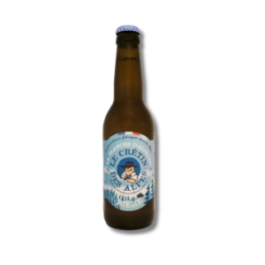 Visuel Bière artisanale blanche - Le Crétin des Alpes