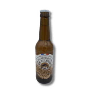 Visuel Bière artisanale blanche à la noix - Le Crétin des Alpes