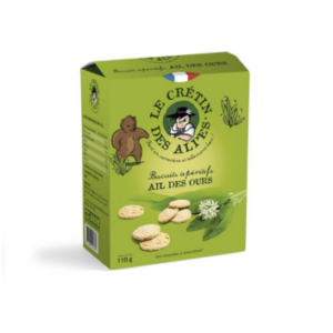 Visuel Biscuits apéritifs à l'ail des ours - Le Crétin des Alpes