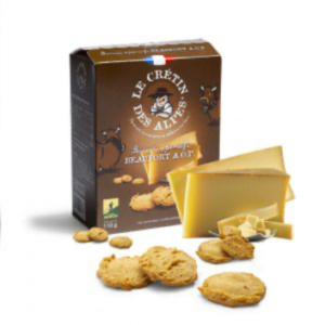 Visuel Biscuits apéritifs au fromage de Beaufort A.O.P - Le Crétin des Alpes
